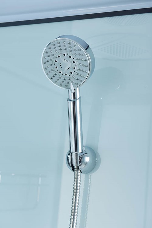 Kabina prysznicowa z hydromasażem zabudowana 120x90 Jasny środek MO-0550-912