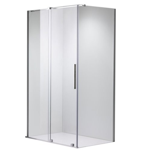 Kabina prysznicowa prostokątna drzwi rozsuwane narożna szkło 8 mm 150x80 cm ASTRA-CH-A-150+B80+E