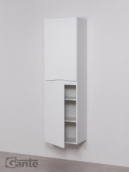 Słupek łazienkowy wiszący kolor biały ONDA 45x155 cm Gante