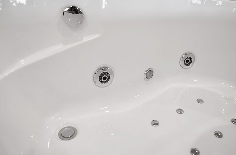 Wanna z hydromasażem narożna 150x100 cm MO-0202