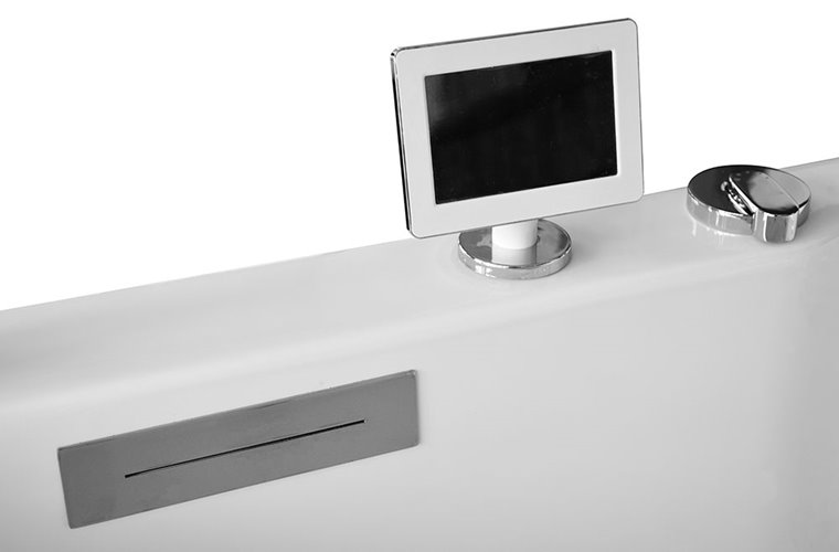 Wanna spa z hydromasażem narożna 150x150 cm MUE-0032A PRAWA