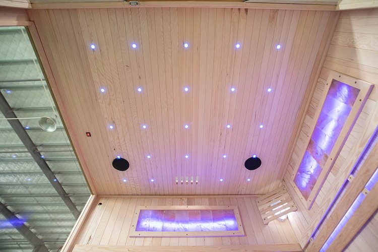Sauna sucha fińska piec 6 KW Harvia BC60 + kamień solny 180X160X200CM MO-EA4-II Mazur