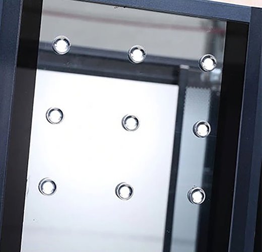 Kabina prysznicowa z hydromasażem prostokątna zabudowana 150x85 MO-0505-150