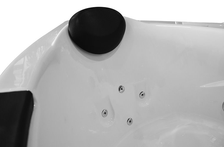 Wanna z hydromasażem narożna 150x150 cm MO-0632BP