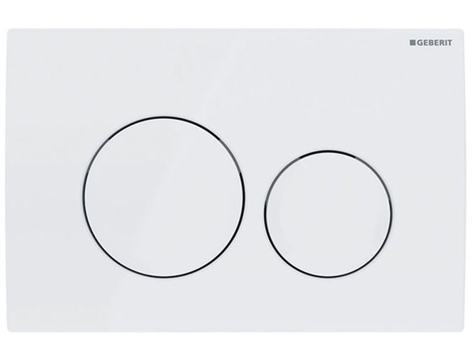 Zestaw podtynkowy stelaż GEBERIT DUOFIX + miska PURO-WH-02 + przycisk DELTA 20 biały