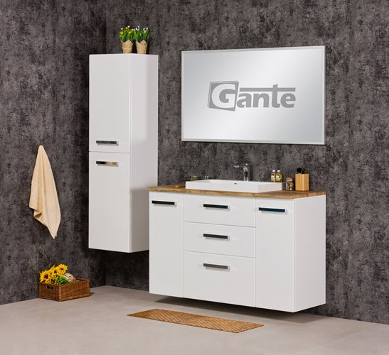 Szafka wisząca z umywalką 120/39C3 Liv seria Fokus B