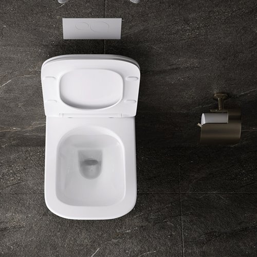 Biała miska wc wisząca Rimless 4.0 AQUA-WH-03 Hydrosan