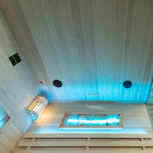 Sauna fińska 4 osobowa wysokotemperaturowa 6KW Harvia 180x160 cm Lark5-WD