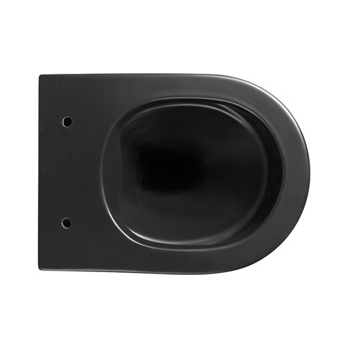 Zestaw podtynkowy stelaż GEBERIT DUOFIX + miska MIZU-MTB-GL-RIM-03 + przycisk DELTA 50 czarny mat