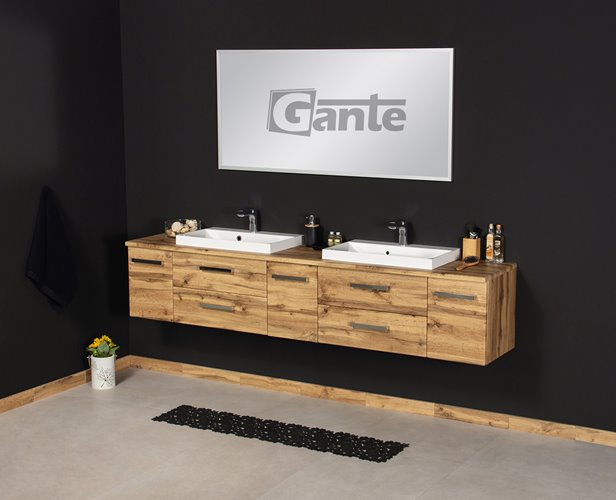 Szafka wisząca z umywalką 210/39/C2 seria Fokus NE