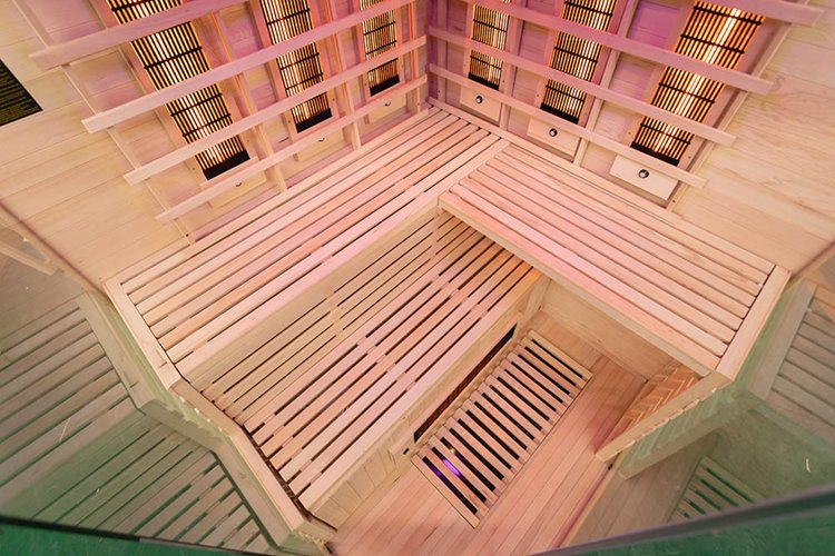 Sauna na podczerwień 150X150X200CM MO-EA3CR Infrared Mazur