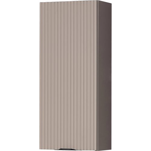 Szafka łazienkowa z lamelami wisząca 30x72 Victa Lamello kolor fume mat