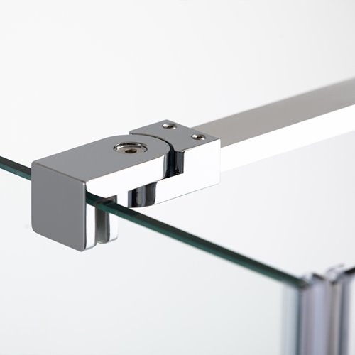 Kabina prysznicowa prostokątna drzwi rozsuwane narożna szkło 8 mm 90x80 cm ASTRA-CH-A-90+B80+E