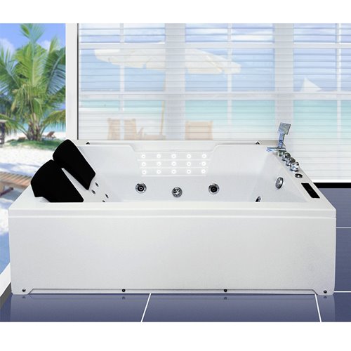 Wanna z hydromasażem i podgrzewaczem wody Fenix 606 180x120 cm L