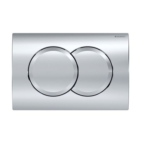 Zestaw podtynkowy stelaż GEBERIT DUOFIX + miska PEAK-WH-GL-RIM-03 + przycisk DELTA 01 chrom