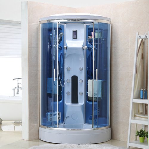 Kabina prysznicowa z hydromasażem zabudowana 100x100 MO-0210