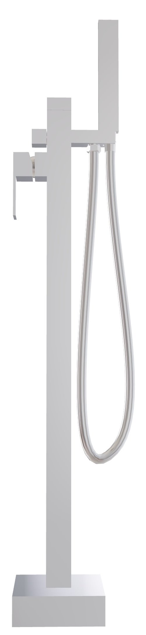 Bateria wannowa wolnostojąca chrom Varium Besco BW-V-CH