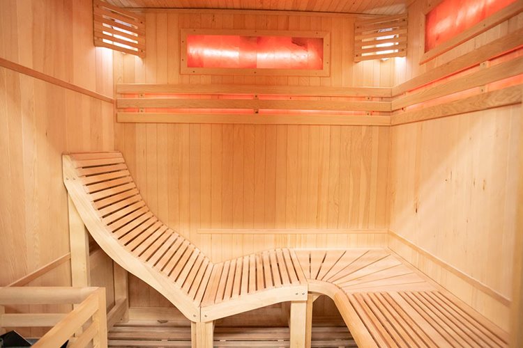 Sauna sucha fińska piec 6 KW Harvia BC60 + kamień solny 180X160X200CM MO-EA4-L Mazur