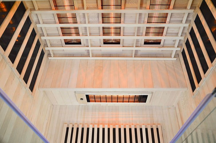 Sauna na podczerwień trzyosobowa 150X120X190CM MO-EA3R Infrared Mazur