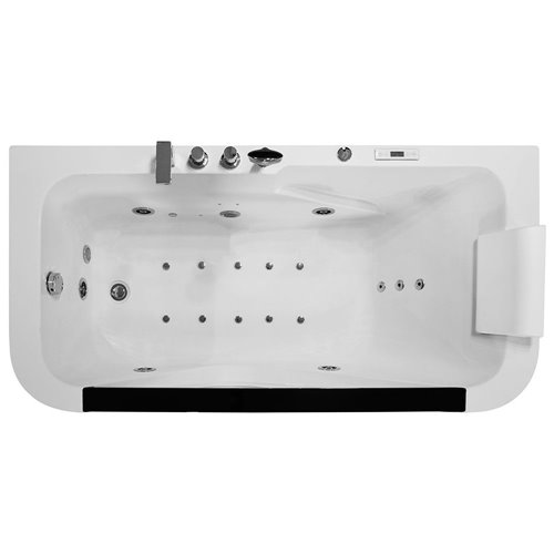Wanna z hydromasażem przyścienna 170x85 cm MO-0061-170