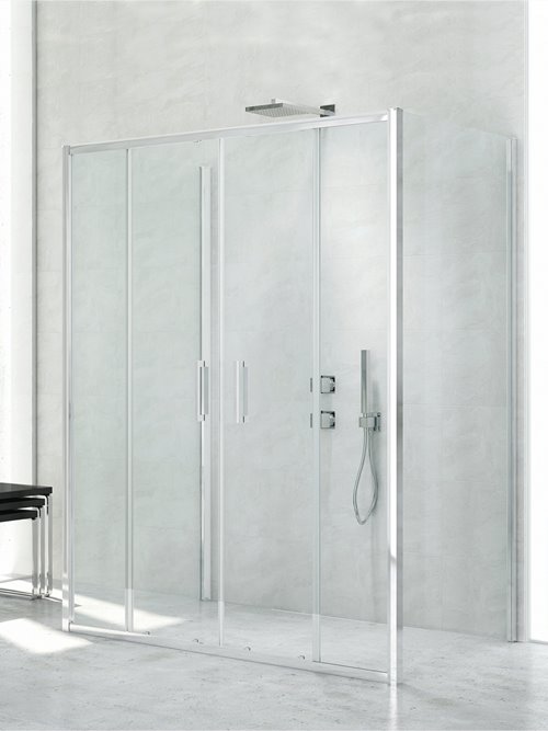 Kabina prysznicowa przyścienna 150x90 K-0485 New Corrina New Trendy