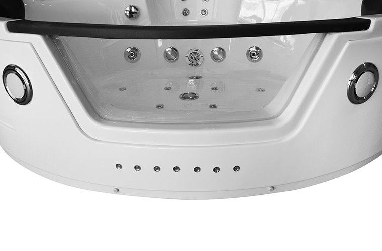 Wanna z hydromasażem narożna 150x150 cm MO-0632BP