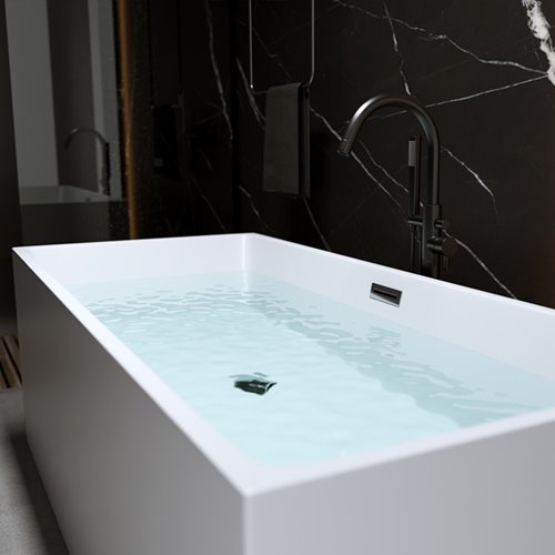 Wanna wolnostojąca prostokątna 160 cm Santa Hydrosan