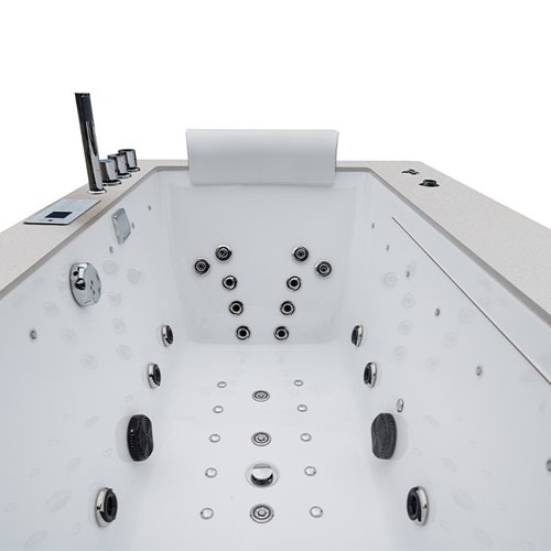 Wanna z hydromasażem prostokątna 180x100 cm Boston 926W Hydrosan