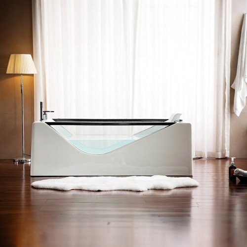 Wanna z hydromasażem prostokątna 170x80 cm MO-0011L