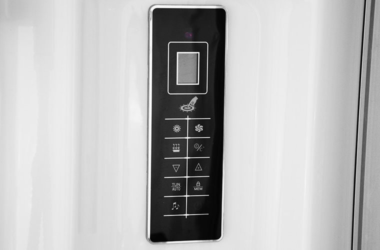 Sauno kabina prysznicowa 165x105 cm MO-1706 TRIO