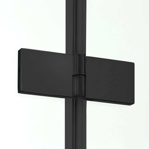 Kabina prostokątna składana 80x90 D-0287A/D-0290A New Soleo Black New Trendy