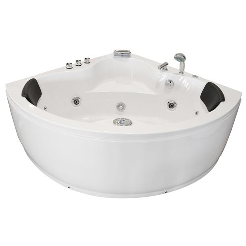 Wanna z hydromasażem narożna 135x135 cm MO-1636