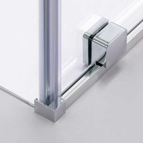 Kabina prysznicowa prostokątna drzwi rozsuwane narożna szkło 8 mm 90x80 cm ASTRA-CH-A-90+B80+E