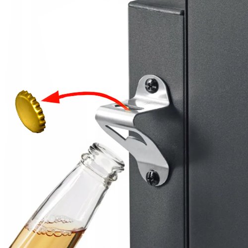 Grill gazowy APOLLO-A kolor czarny ruszt żeliwny moc 8,5 kW + pokrowiec + palnik boczny