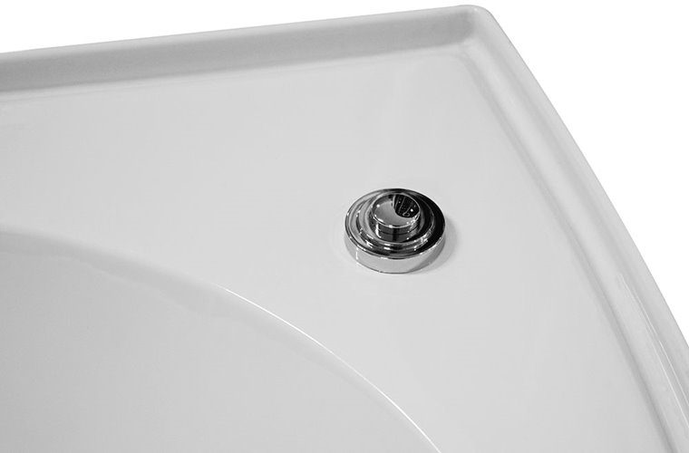 Duża wanno kabina Spa z hydromasażem + sauna parowa 155x155 cm MO-0543