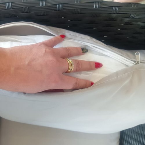 Meble ogrodowe z technorattanu sofa, stół, fotele zestaw Lagos