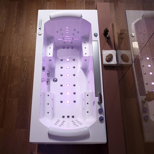 Wanna z hydromasażem prostokątna 180x90 cm Marbe 941 Hydrosan