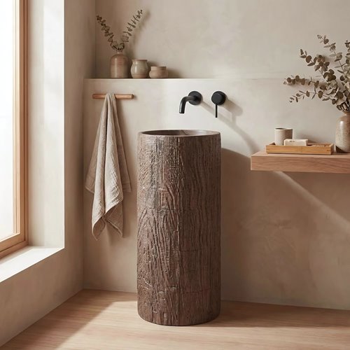 Umywalka wolnostojąca kamienna Rossana Rea