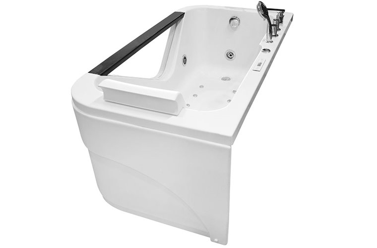 Wanna z hydromasażem przyścienna 150x80 cm MO-0061-150