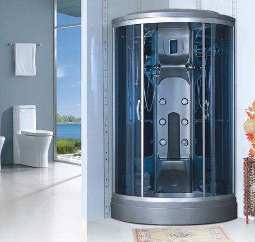 Kabina prysznicowa z hydromasażem zabudowana 100x100 MO-0210G