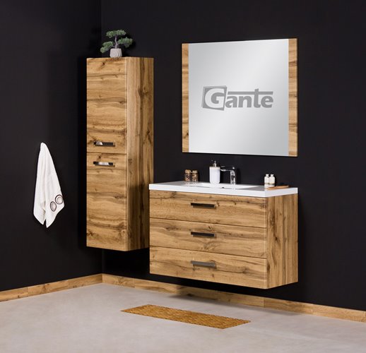 Szafka wisząca z umywalką 100/39/3 seria Fokus NE