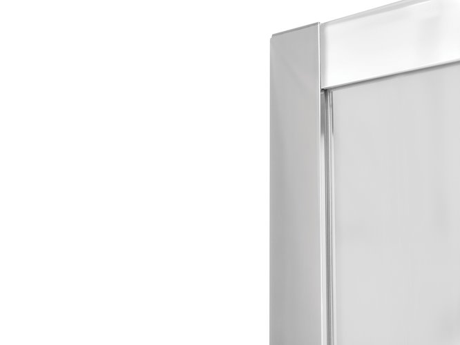 Kabina prysznicowa asymetryczna szkło mleczne 90x120 Modern Besco