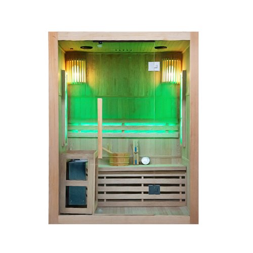 Sauna fińska 4 osobowa wysokotemperaturowa 4,5KW Harvia 150x120 cm Kemi3