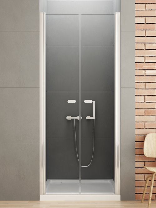Drzwi prysznicowe 120 cm uchylne D-0128A New Soleo New Trendy