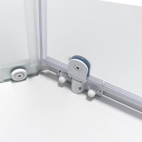 Biała kabina prysznicowa pięciokątna 80x80 drzwi uchylne KZ91A