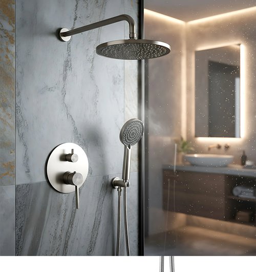 Inox zestaw prysznicowy podtynkowy box Foster Rea