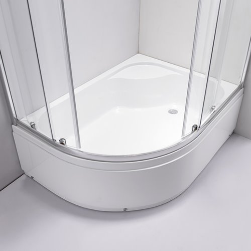 Kabina prysznicowa na głębokim brodziku lewa 115x85 cm Maja Hydrosan