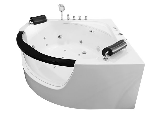 Wanna z hydromasażem narożna 150x150 cm MO-0073