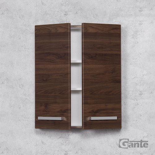 Szafka łazienkowa wisząca 60x72 Fokus kolor orzech