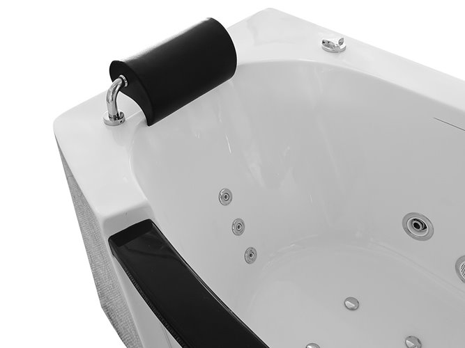 Wanna spa z hydromasażem przyścienna 170x85 cm MO-0075 zdjęcie 12